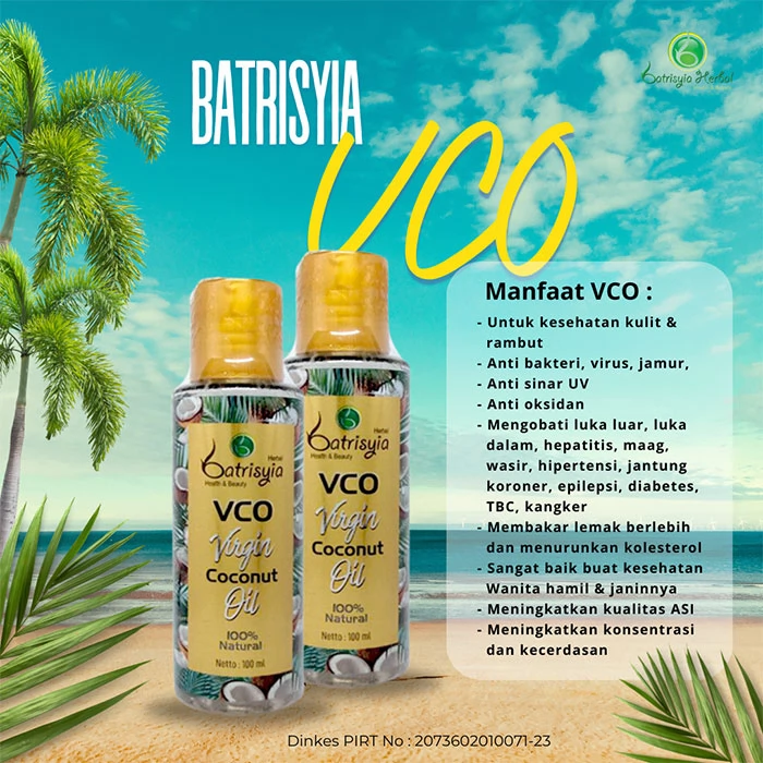 cara pemakaian vco batrisyia herbal